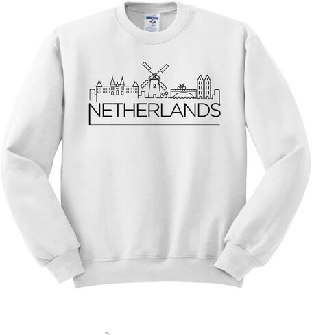 سويت شيرت TeesAndTankYou Skyline Holland للجنسين in Kuwait