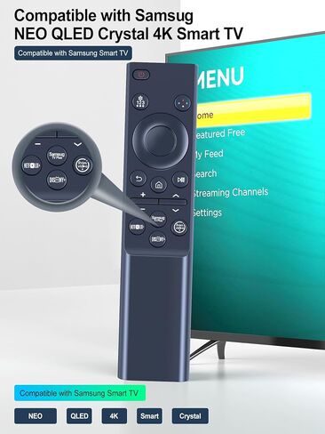 AH59-02547B Replacement Samsung Soundbar Remote Control for Samsung Sound Bar AH68-02644D-00 HW-F450 HW-F450ZA HW-FM45 HW-FM45C PS-WF450 HWFM45 HWFM45C HWF450 HWF450ZA PSWF450 AH6802644D00 HW-F450/ZA in Kuwait