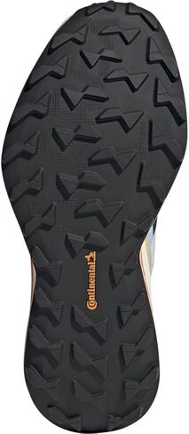 adidas Terrex, Terrex Agravic GTX Trail Running Shoe - Women's, Core Black/FTWR White/Glow Blue, 7.5 in Kuwait