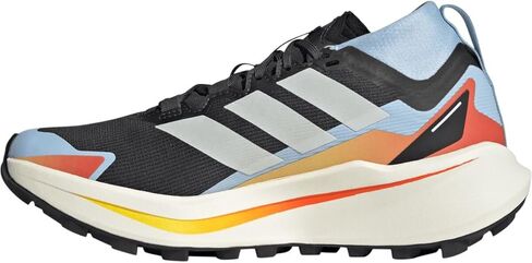 adidas Terrex, Terrex Agravic GTX Trail Running Shoe - Women's, Core Black/FTWR White/Glow Blue, 7.5 in Kuwait