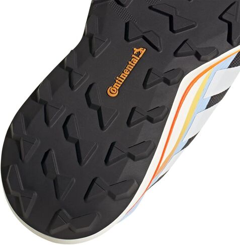 adidas Terrex, Terrex Agravic GTX Trail Running Shoe - Women's, Core Black/FTWR White/Glow Blue, 7.5 in Kuwait