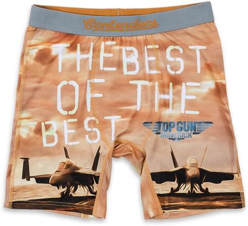 Contenders x Top Gun Boxer Briefs – Stretch Fit Underwear for Men – Breathable, No Ride-Ups, Quick-Dry for Everyday Comfort in Saudi Arabia