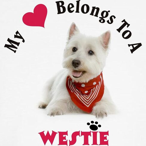 CafePress قلبي ينتمي إلى Westie الملاكم السراويل الجدة الملاكم السراويل، الملاكمين الملابس الداخلية مضحك in Kuwait
