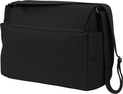 Black Lantern Messenger Bag – Vintage Canvas Crossbody Satchel for Men & Women, Stylish Shoulder Bag for Work or Travel in Saudi Arabia