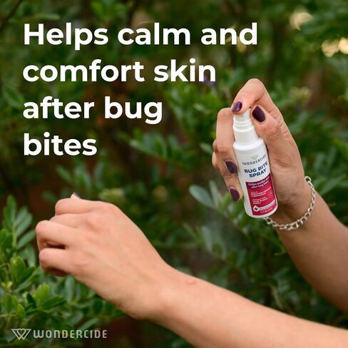 Wondercide - Bug Bite Spray - Helps Calm Skin and Reduce Redness After Insect Bites - No Sting, Fragrance Free - Powered by Pure Hypochlorous (HOCl) - 2 oz in Saudi Arabia