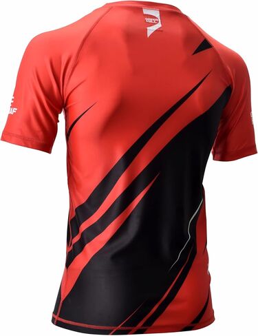 Green Hill Rash Guard – Short Sleeve SwimShirt for Swimming, MMA – UV Protection, Compression Fit - IMMAF Rashguard from in Saudi Arabia