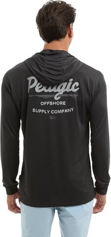 قميص صيد بقلنسوة للرجال من PELAGIC Apparel Aquatek Gunner in Kuwait
