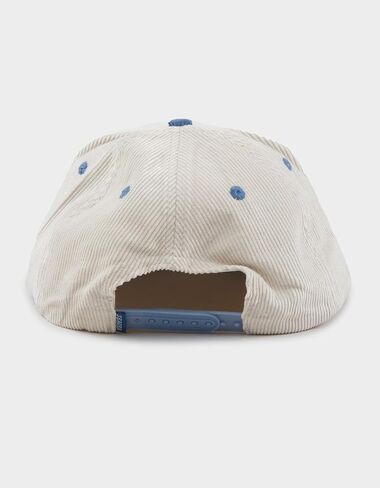 Cream/Blue Corduroy Los Rios Snapback in Saudi Arabia
