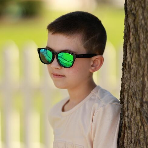 COASION Kids Polarized Sunglasses Toddler Shatterproof UV400 Children Sun Glasses for Boys Girls Age 2-9 in Kuwait