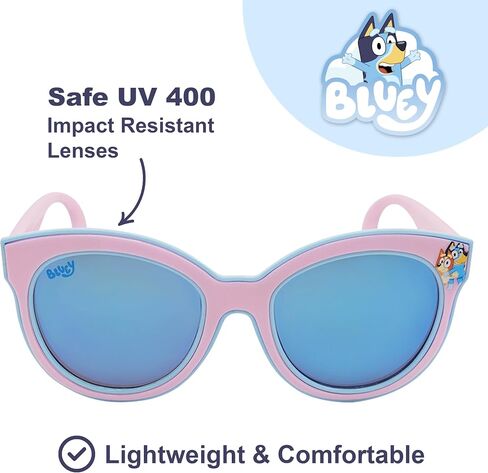 ARKAID BLUEY Sunglasses with Carry Case | Safe UV 400 | Official Bluey Style | One Size Fits Most Girls in Kuwait