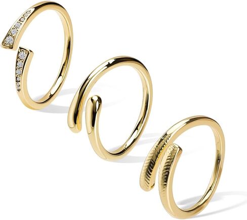 3Pcs Toe Rings for Women Gold/Silver Toe Ring Adjustable Non Tarnish Cz Dainty Toe Ring Summer Beach Open Toe Rings Set Toe Foot Jewelry in Saudi Arabia