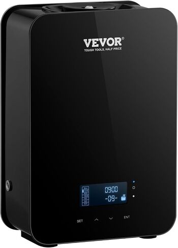 VEVOR Upgrade HVAC Scent Diffuser, Smart Scent Air Machine for Home, 180ML with Cold Air Technology, Waterless Essential Oil Diffuser, Cover Up to 2000 Sq.Ft for Living Room, Office, Spa, Hotel in Kuwait