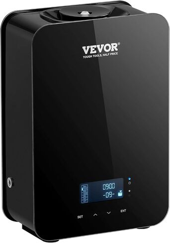 VEVOR Upgrade HVAC Scent Diffuser, Smart Scent Air Machine for Home, 180ML with Cold Air Technology, Waterless Essential Oil Diffuser, Cover Up to 2000 Sq.Ft for Living Room, Office, Spa, Hotel in Kuwait