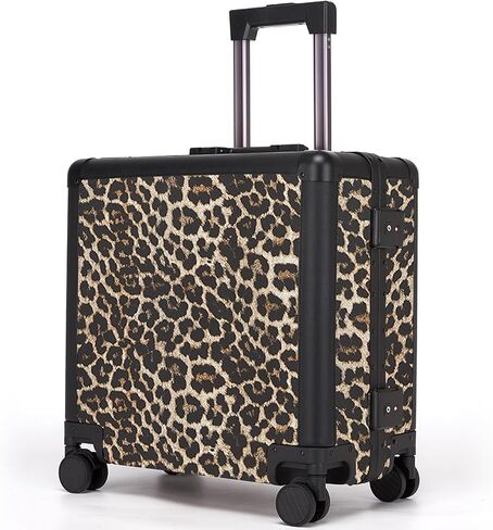 VH&GRED 2-Piece Luggage Set (20" Carry-On & 24" Checked) with Dual Spinner Wheels | Premium Leather, TSA-Approved Lock in Kuwait