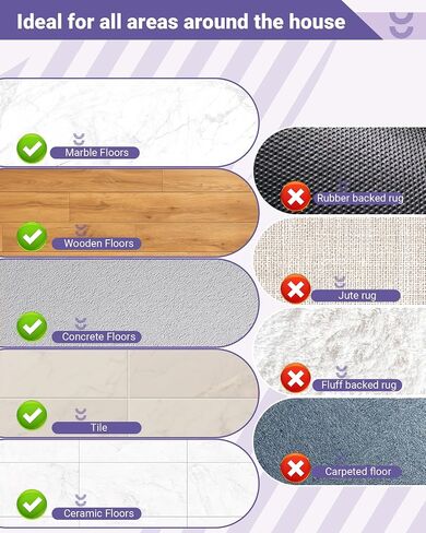 20PCS Rug Gripper,Carpet Rug Tape Keep Area Rugs Corners from Curling,Non-Slip Reusable Carpet Tape,Anti-Curling Rug Pads for Hardwood & Tile Floors,Black. in Saudi Arabia