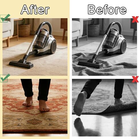 12 Pack Triangle Anti-Slip Rug Grippers Reusable Carpet Holders Prevent Curling and Sliding Perfect for Home Safety and Daily Use in Saudi Arabia