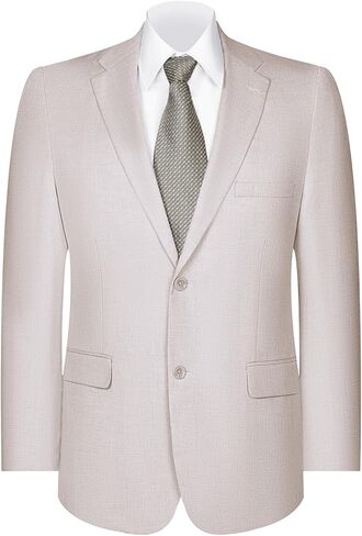Men's Casual Blazer Two-Button Lightweight Sport Coat Modern Fit Suit Jacket for Summer Wear in Saudi Arabia