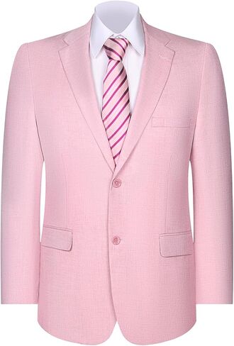 Men's Casual Blazer Two-Button Lightweight Sport Coat Modern Fit Suit Jacket for Summer Wear in Saudi Arabia