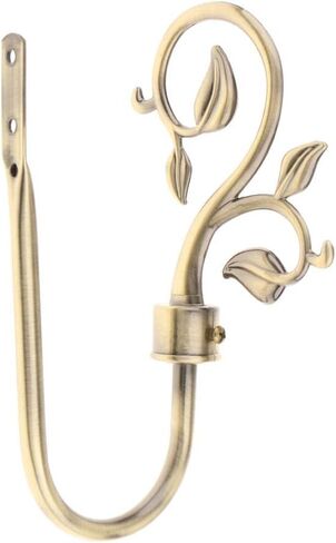 2 Pack Window Drape Hangers for Home Use, Bronze in Saudi Arabia
