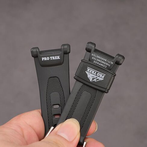 Resin Watch Band Replacement for Casio Protrek PRG-240 PRG-40 PAG-40 Wirstband accessories for Men and Women in Kuwait