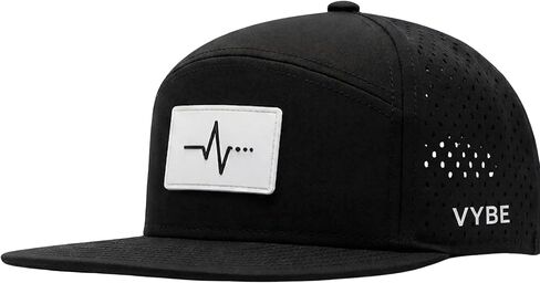 قبعة VYBE Performance Snapback - قبعة بيسبول رياضية طاردة للماء وجيدة التهوية للجولف وصالة الألعاب الرياضية والرياضة والماء in Kuwait