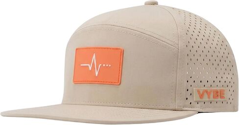 قبعة VYBE Performance Snapback - قبعة بيسبول رياضية طاردة للماء وجيدة التهوية للجولف وصالة الألعاب الرياضية والرياضة والماء in Kuwait