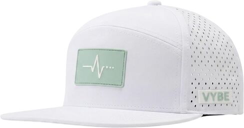 قبعة VYBE Performance Snapback - قبعة بيسبول رياضية طاردة للماء وجيدة التهوية للجولف وصالة الألعاب الرياضية والرياضة والماء in Kuwait