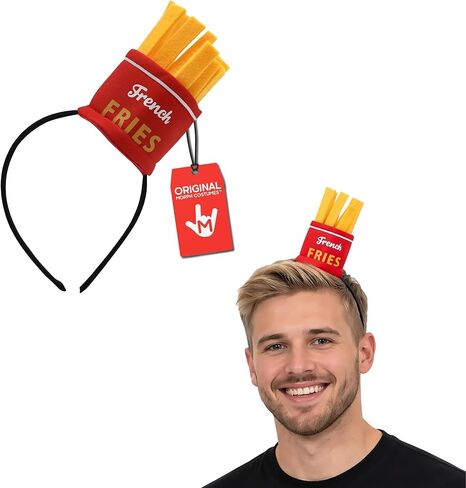 Nicky Bigs Novelties Mini Food Hat Headband Vendor Costume Accessory for Adults in Saudi Arabia