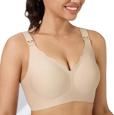Nursing Bra, Maternity and Pumping Bra for Breastfeeding, Hands-Free Feeding Bra in Kuwait