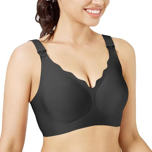 Nursing Bra, Maternity and Pumping Bra for Breastfeeding, Hands-Free Feeding Bra in Kuwait