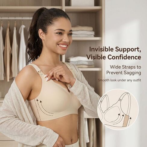 Nursing Bra, Maternity and Pumping Bra for Breastfeeding, Hands-Free Feeding Bra in Kuwait