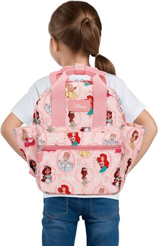 Disney Princesses All-Over Print 12" Toddler Backpack For Preschool, Daycare, And Travel in Kuwait