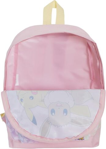 Girls Pokemon Backpack + Lunch Bag + Pencil Case 3 Piece Pikachu & Eevee College School Bag Set, Pink, Backpack in Kuwait