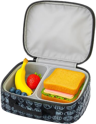 Dragon Ball Z Backpack with Lunch Bag for Kids - Bundle with 16" Anime Backpack, Lunch Box, Stickers, Water Bottle, More School Bag with Lunchbox in Kuwait