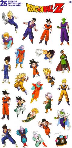 Dragon Ball Z Backpack with Lunch Bag for Kids - Bundle with 16" Anime Backpack, Lunch Box, Stickers, Water Bottle, More School Bag with Lunchbox in Kuwait