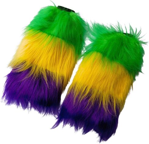 1 Pair Furry Leg Warmers Home Women Kids Fuzzy Boots Cover Furry Leg Warmers in Saudi Arabia