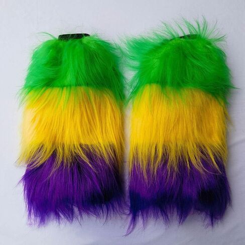 1 Pair Furry Leg Warmers Home Women Kids Fuzzy Boots Cover Furry Leg Warmers in Saudi Arabia