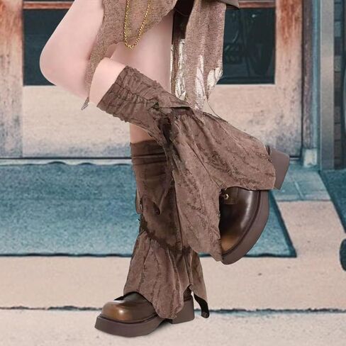 Leg Warmers Comfortable Wandering The Calf Grunge Socks in Saudi Arabia
