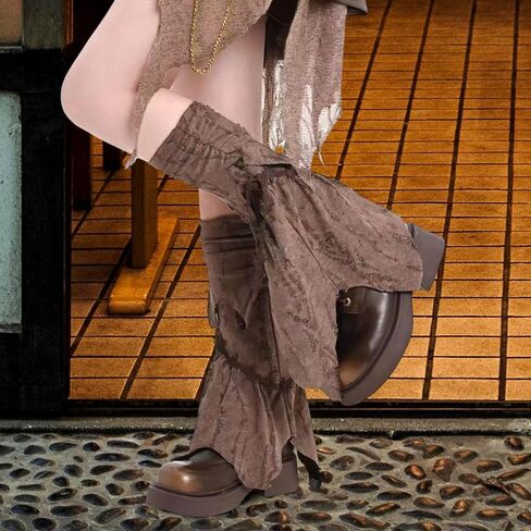 Leg Warmers Comfortable Wandering The Calf Grunge Socks in Saudi Arabia