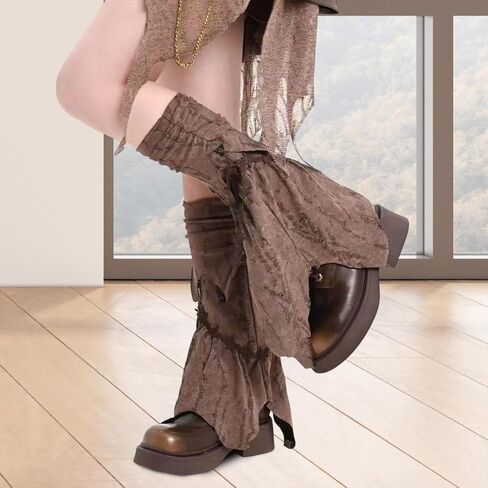 Leg Warmers Leg Warm Socks Goth Accessories for Women Girls in Saudi Arabia