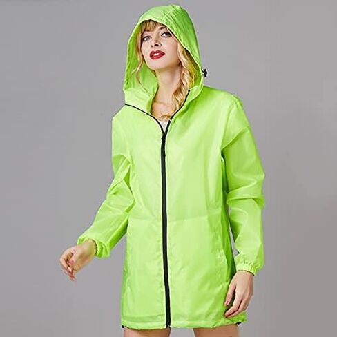 Adult Universal Portable Solid Color Short Raincoat or Outdoor Running Cycling and Camping in Saudi Arabia