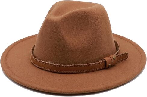 Kids Fedora Hat Classic Dress Hat for Boys Girls Fedora Hats for Kid Felt Cap in Saudi Arabia