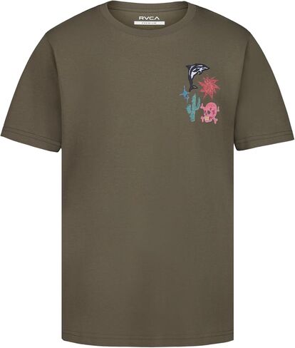 RVCA Boys' Short Sleeve Graphic T-Shirt in Kuwait