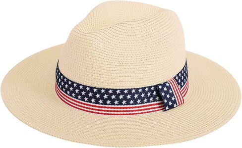 Wide Brim Straw Panama Hat - Stylish Lightweight, Breathable Men's & Women's Fedoras Provide Excellent UV Protection in Saudi Arabia