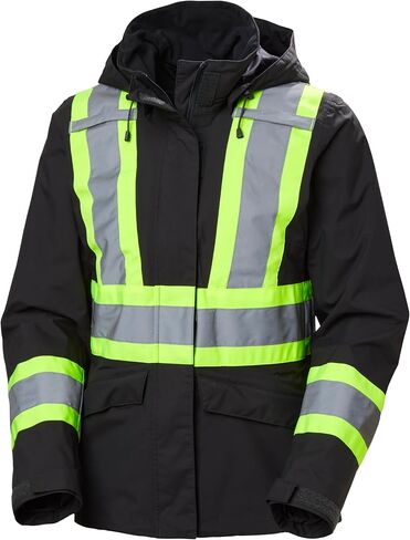 Helly-Hansen Women's Alta Shell Jacket - Waterproof, Windproof, Breathable, High-Visibility Safety Shell Jacket in Kuwait