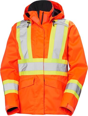 Helly-Hansen Women's Alta Shell Jacket - Waterproof, Windproof, Breathable, High-Visibility Safety Shell Jacket in Kuwait