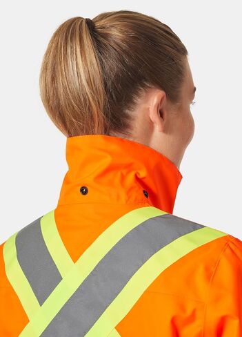 Helly-Hansen Women's Alta Shell Jacket - Waterproof, Windproof, Breathable, High-Visibility Safety Shell Jacket in Kuwait