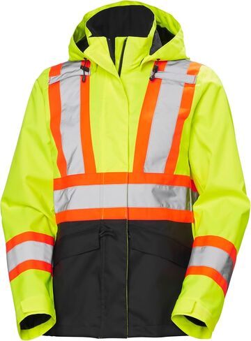 Helly-Hansen Women's Alta Shell Jacket - Waterproof, Windproof, Breathable, High-Visibility Safety Shell Jacket in Kuwait