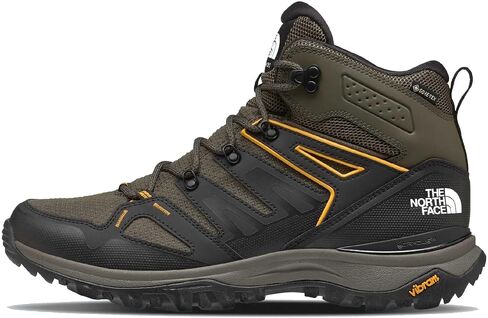 حذاء المشي لمسافات طويلة Hedgehog Mid Gore-tex للرجال من The North Face - مقاوم للماء، ومبطن، ونعل خارجي مطاطي in Kuwait