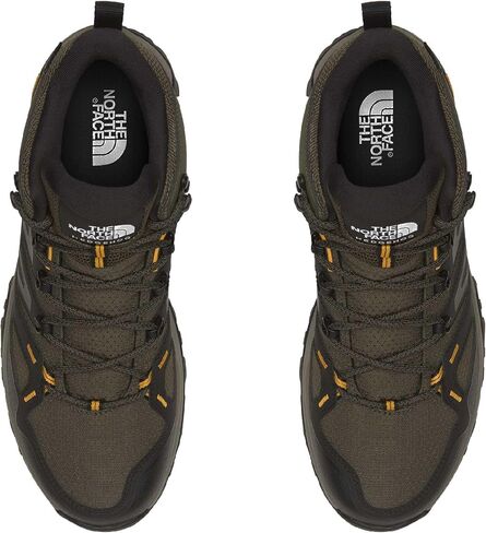 حذاء المشي لمسافات طويلة Hedgehog Mid Gore-tex للرجال من The North Face - مقاوم للماء، ومبطن، ونعل خارجي مطاطي in Kuwait